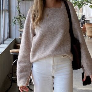 ARKET Alpaca wool sweater